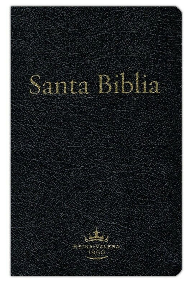 Cargue la imagen en el visor de la galería, Biblia RVR 1960, Letra Gigante, Piel fabricada negra

