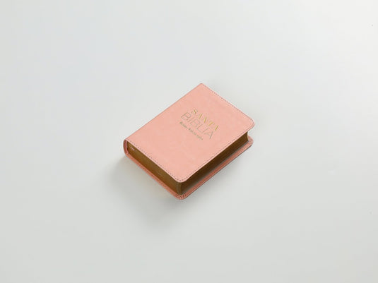 Biblia RVR 1960, Tamaño Bolsillo, imitación piel rosada