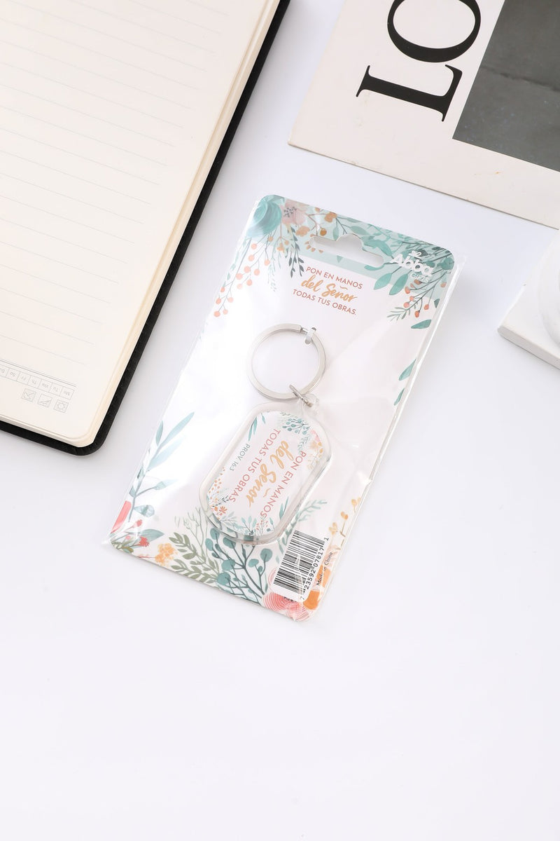 Cargue la imagen en el visor de la galería, Llavero Acrílico: Pon en manos del Señor
