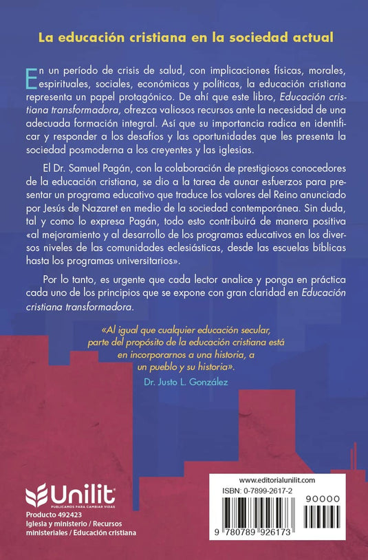Educación cristiana transformadora