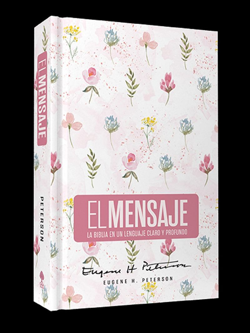 Cargue la imagen en el visor de la galería, Biblia El Mensaje, Tapa dura Rosa Floral
