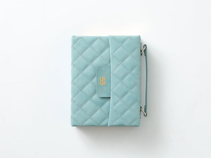 Cargue la imagen en el visor de la galería, Biblia cartera RV1960 con broche magnético, imitación piel turquesa
