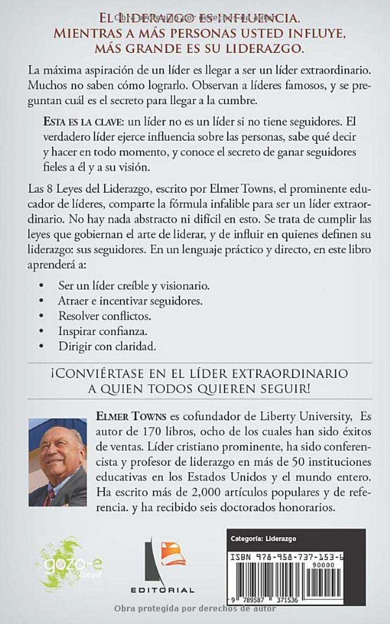 Cargue la imagen en el visor de la galería, Las 8 Leyes del liderazgo: conviértase en un líder extraordinario
