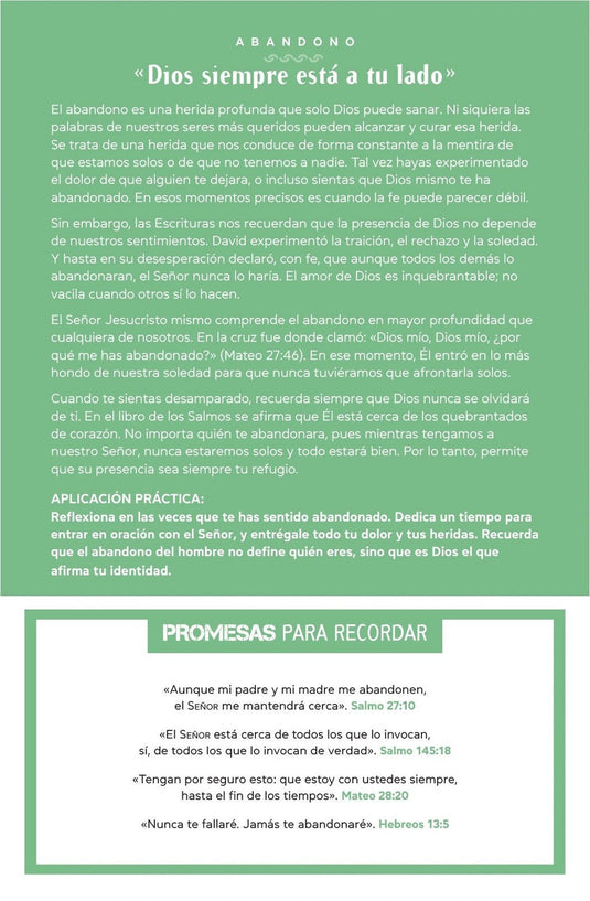 Biblia de promesas edición para hombres jóvenes NTV, tapa dura