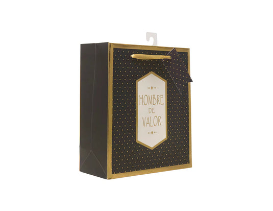 Bolsa de regalo mediana Hombre De Valor