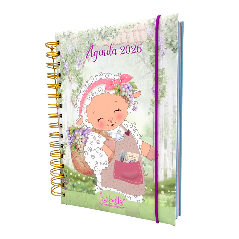 Cargue la imagen en el visor de la galería, Agenda Isabella 2026 (diseño uvas)
