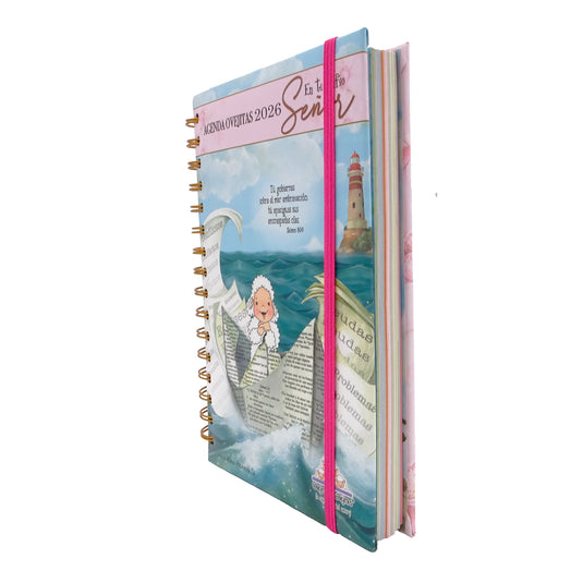 Agenda Ovejitas 2026 color rosado