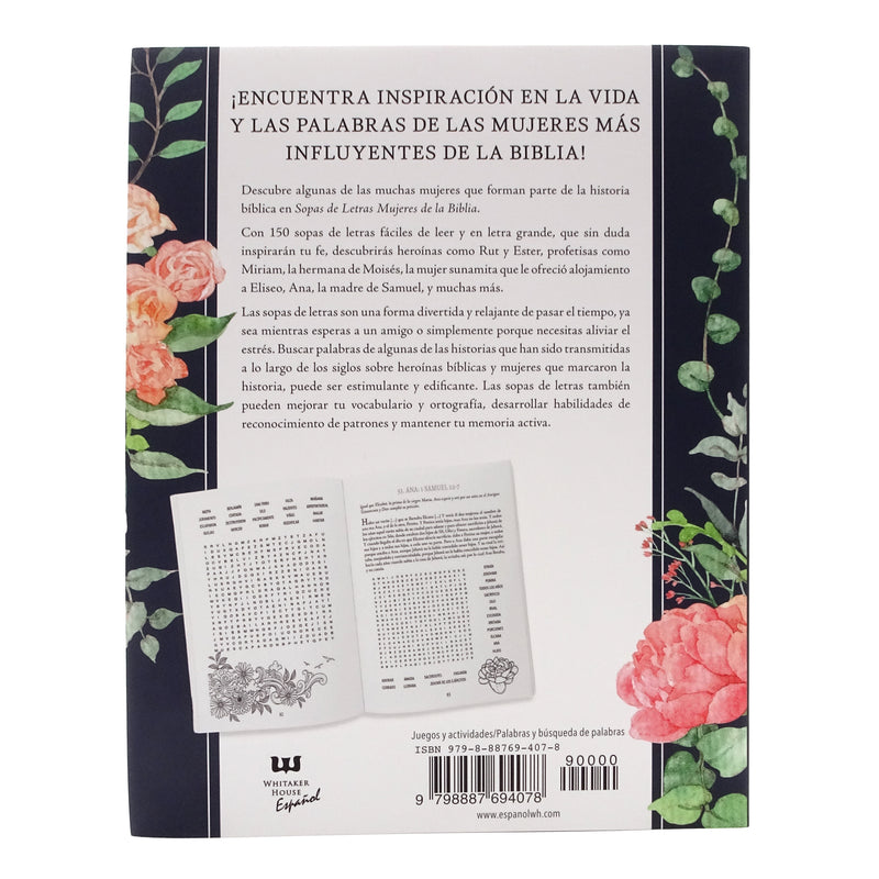 Cargue la imagen en el visor de la galería, Sopas de letras Mujeres de la Biblia: Letra grande
