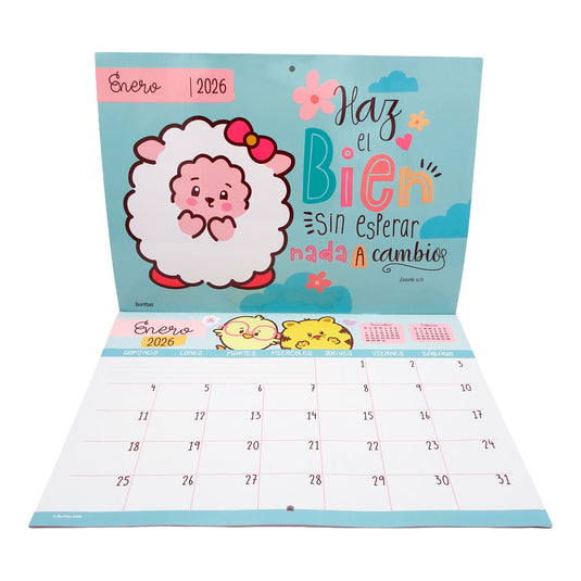 Calendario Borlitas 2026