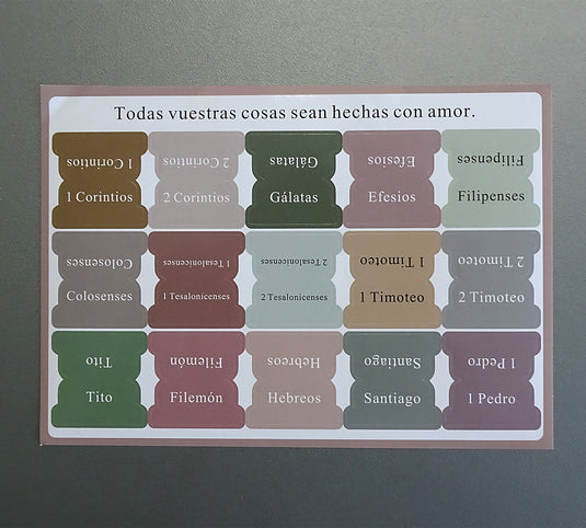 75 Etiquetas bíblicas (en español)