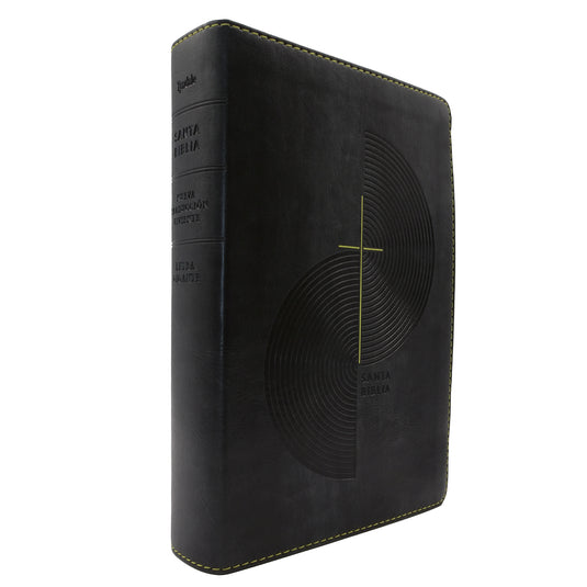 Biblia compacta NTV, con Filament, Letra Gigante, SentiPiel gris