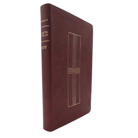 Biblia ultrafina NTV, con Filament, imitación piel café