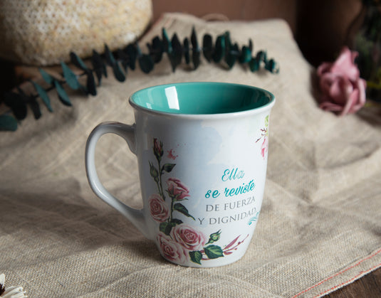 Taza Mujer Valiosa - Fuerte