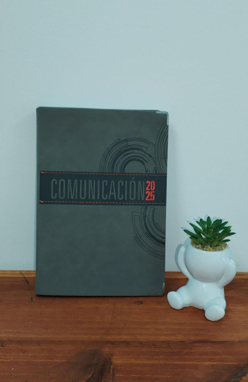 Cargue la imagen en el visor de la galería, Agenda Bíblica grande 2025 (gris)
