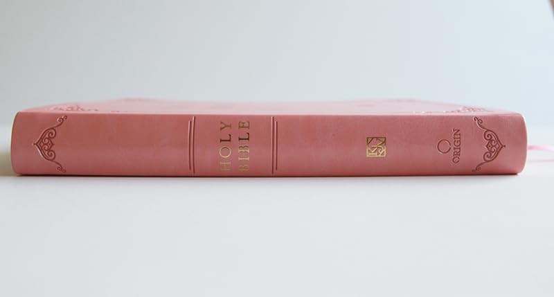 Cargue la imagen en el visor de la galería, KJV Holy Bible, Giant Print,  Index, Pink Premium Imitation Leather (Biblia en inglés)

