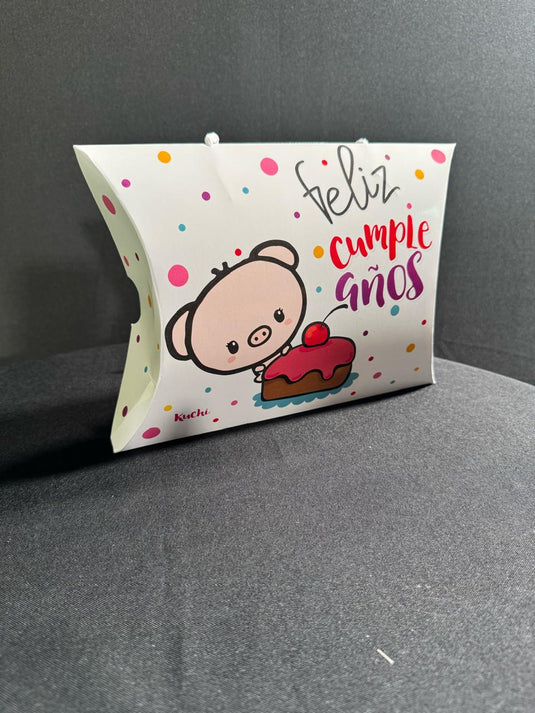 Caja Sobre pequeña para regalo - Kuchi Feliz cumpleaños