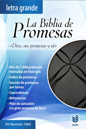 Cargue la imagen en el visor de la galería, La Biblia de promesas RVR 1960, Letra grande
