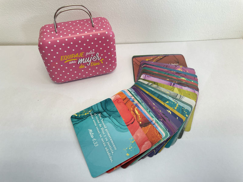 Cargue la imagen en el visor de la galería, Cajita con promesas- Equipaje para una mujer de Dios
