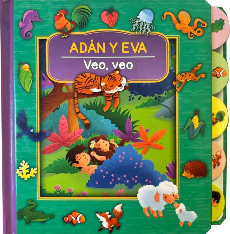 Cargue la imagen en el visor de la galería, Adán y Eva: Veo, Veo. Bilingüe
