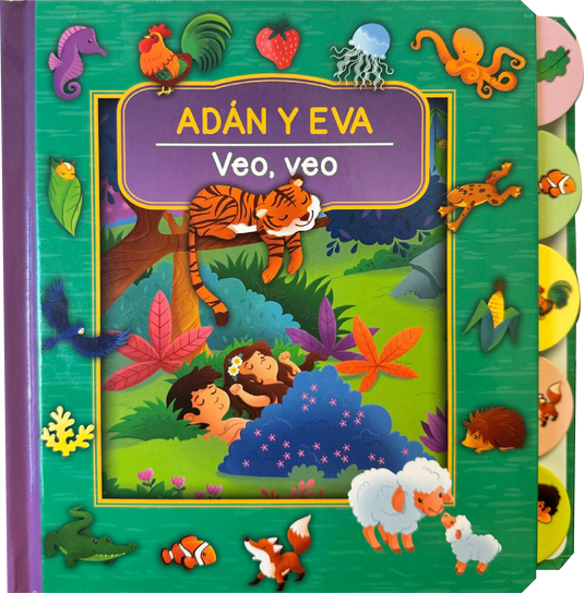 Adán y Eva: Veo, Veo. Bilingüe