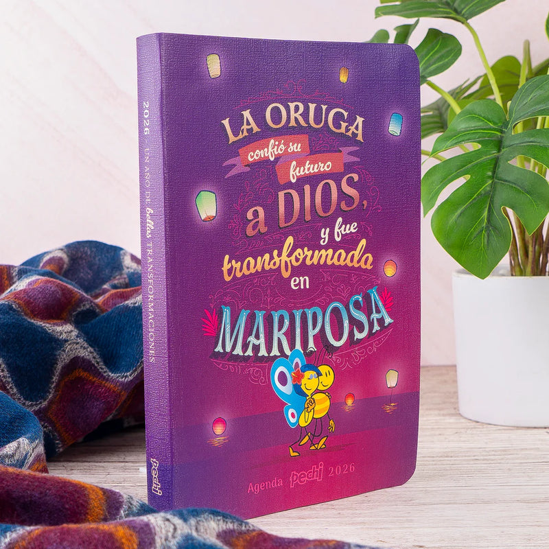 Cargue la imagen en el visor de la galería, Agenda Pechi flexi Mariposa
