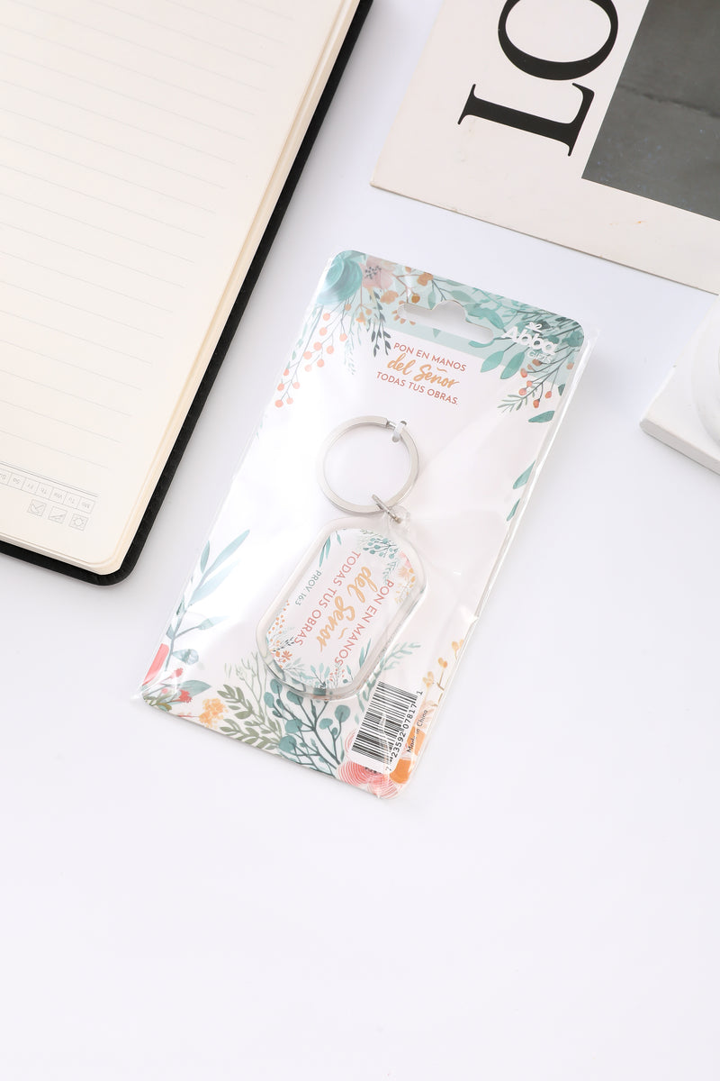 Cargue la imagen en el visor de la galería, Llavero Acrílico: Pon en manos del Señor
