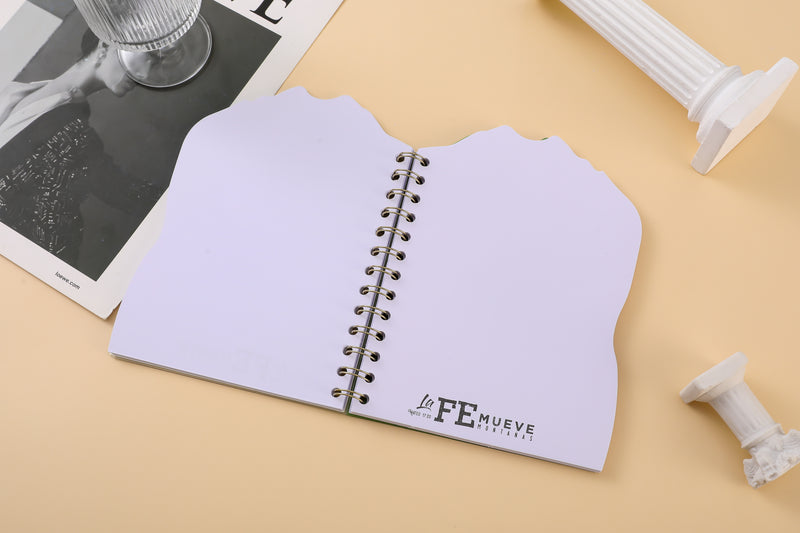 Cargue la imagen en el visor de la galería, Libreta de resortes– La fe mueve montañas
