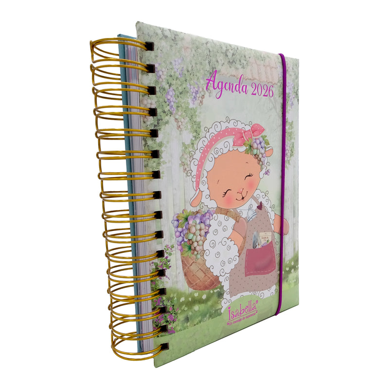Cargue la imagen en el visor de la galería, Agenda Isabella 2026 (diseño uvas)
