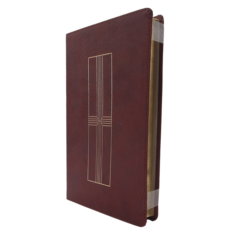 Cargue la imagen en el visor de la galería, Biblia ultrafina NTV, con Filament, imitación piel café
