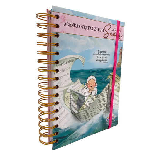 Agenda Ovejitas 2026 color rosado