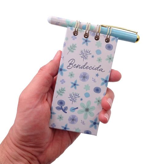Set de libreta con lapicero| Bendecida