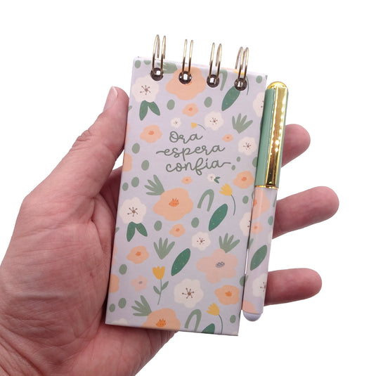 Set de libreta con lapicero| Ora, Espera, Confía