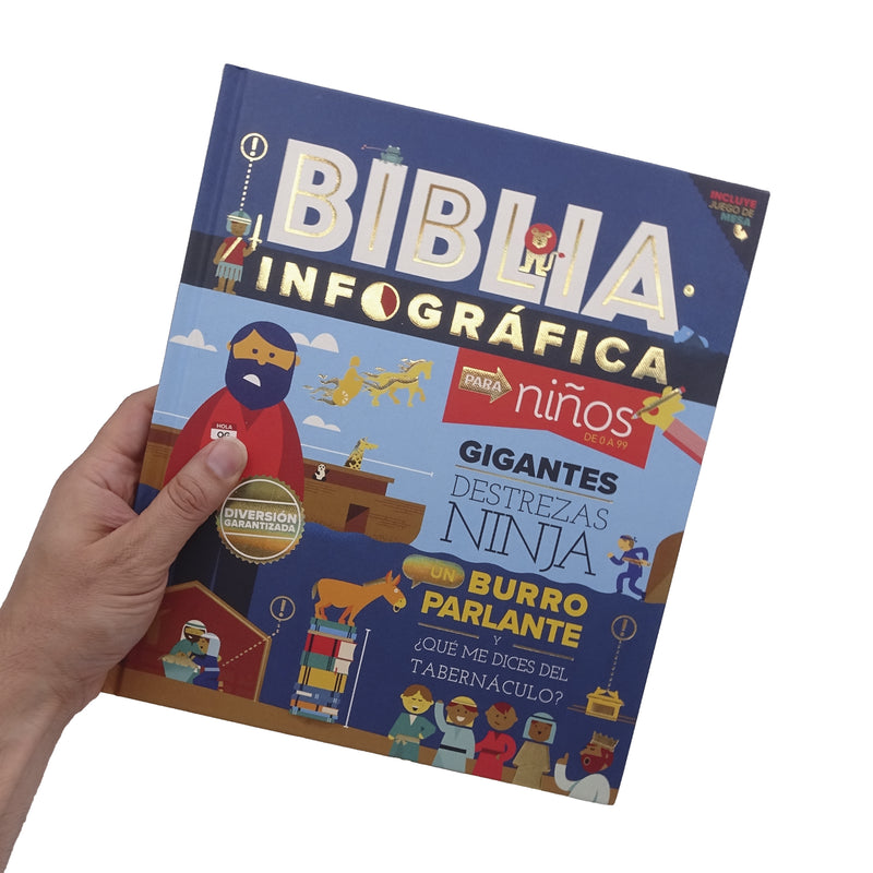 Cargue la imagen en el visor de la galería, Biblia infográfica para Niños
