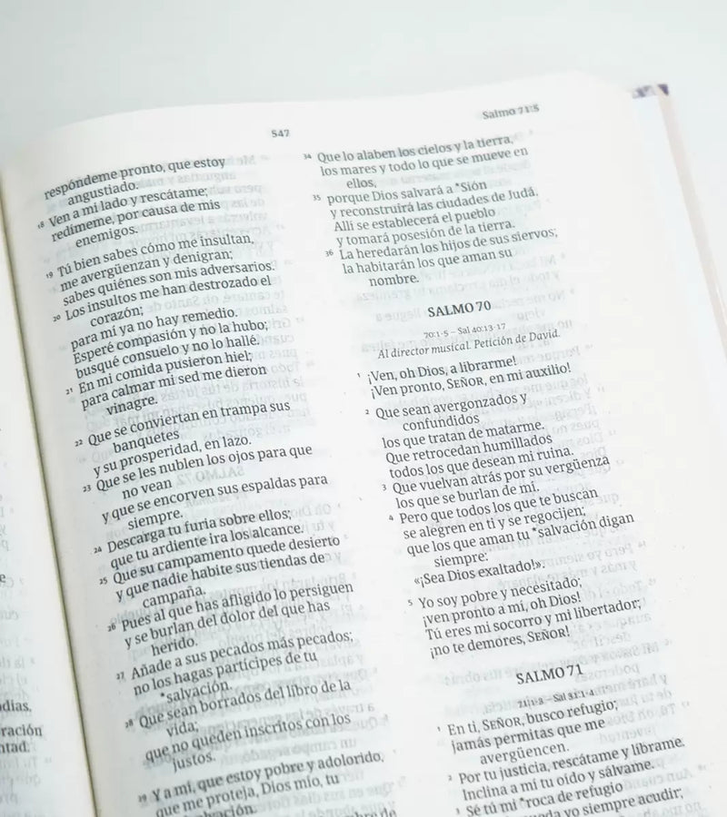 Cargue la imagen en el visor de la galería, Biblia NVI, Letra Grande, Tapa dura rosa flores

