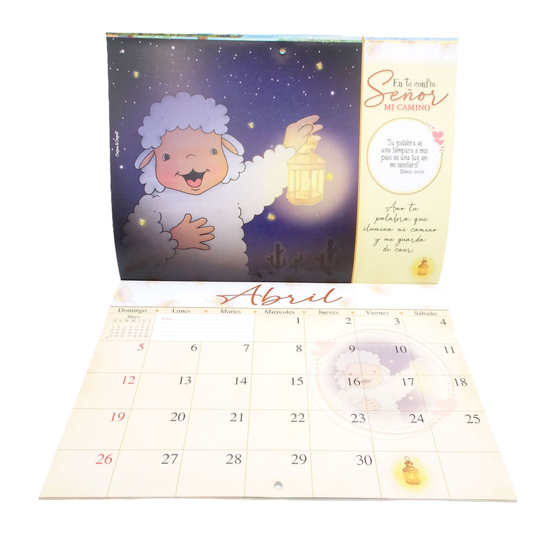 Cargue la imagen en el visor de la galería, Calendario Ovejitas 2026, turquesa
