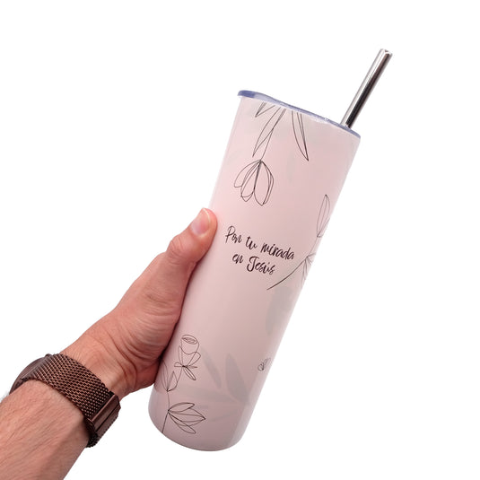 Vaso térmico Pon tu mirada en Jesús