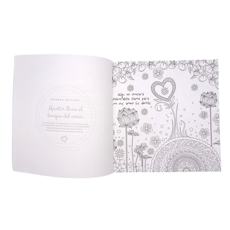 Cargue la imagen en el visor de la galería, Los 5 lenguajes del amor:  Libro para colorear
