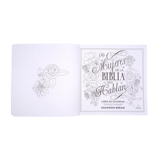 Las mujeres de la Biblia nos hablan. Libro para colorear