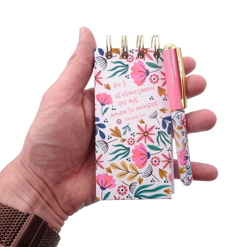 Cargue la imagen en el visor de la galería, Set de libreta con lapicero| En ti se regocijarán
