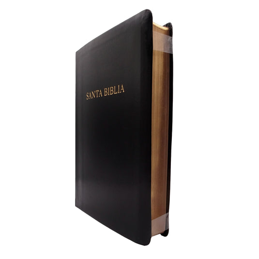 Biblia ultrafina RVR 1960, Letra Súper Gigante, símil piel negra