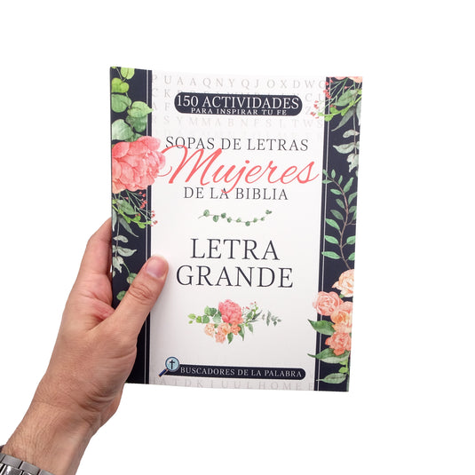 Sopas de letras Mujeres de la Biblia: Letra grande