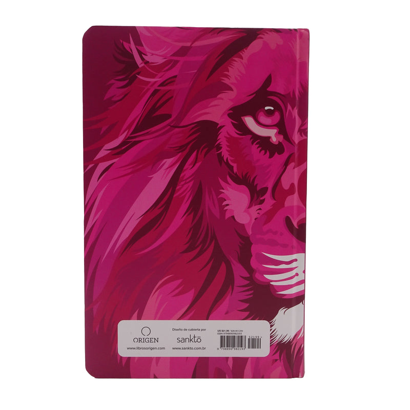 Cargue la imagen en el visor de la galería, Biblia León de Judá RVR 1960, Letra Grande, Tamaño Manual, Tapa dura fucsia
