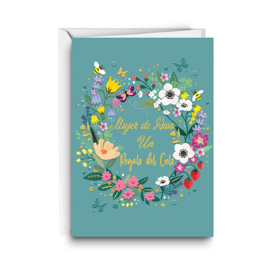 Tarjeta de regalo Mujer De Dios: Un Regalo Del Cielo