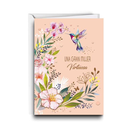 Tarjeta de regalo Una Gran Mujer Virtuosa