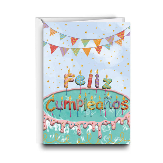Tarjeta de regalo Feliz Cumpleaños