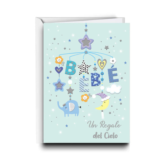 Tarjeta de regalo Bebé Un Regalo Del Cielo