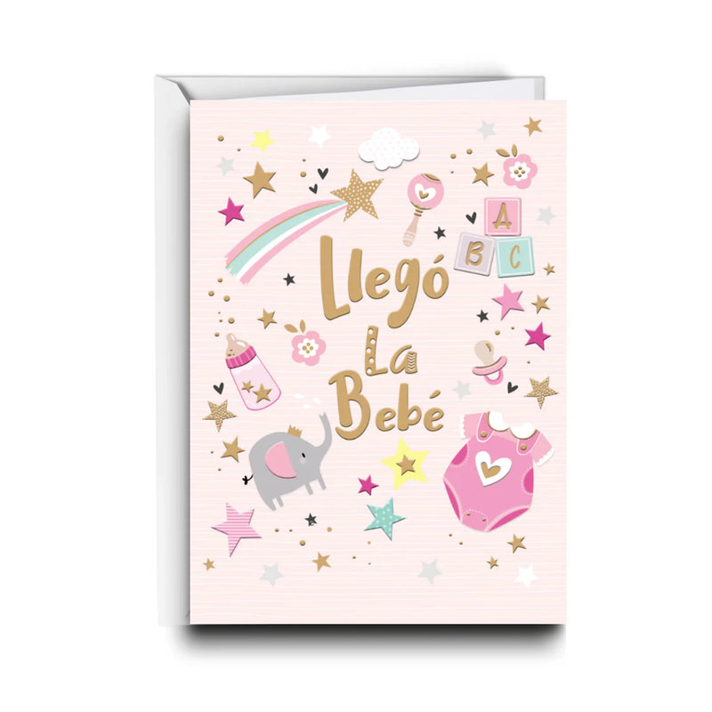 Cargue la imagen en el visor de la galería, Tarjeta de regalo Llegó La Bebé
