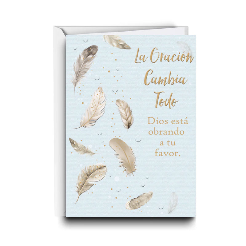Cargue la imagen en el visor de la galería, Tarjeta de regalo La Oración Cambia Todo Dios Está Obrando A Tu Favor
