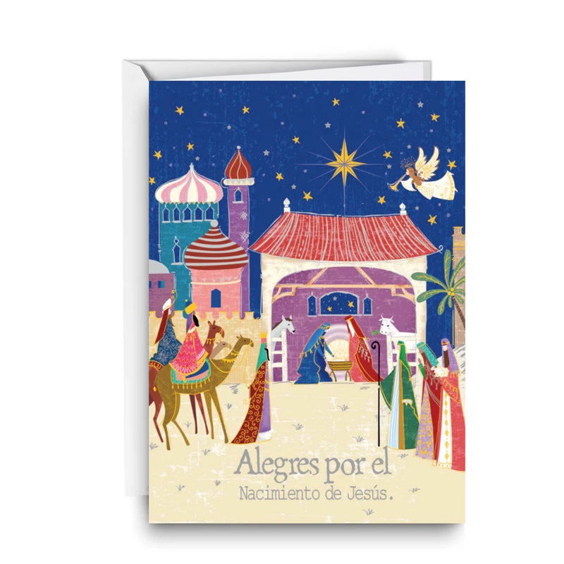 Cargue la imagen en el visor de la galería, Tarjeta de regalo Alegres Por El Nacimiento De Jesús.
