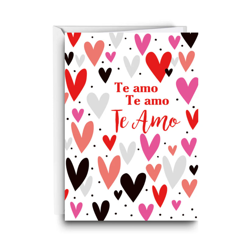 Cargue la imagen en el visor de la galería, Tarjeta de regalo Te Amo Te Amo Te Amo
